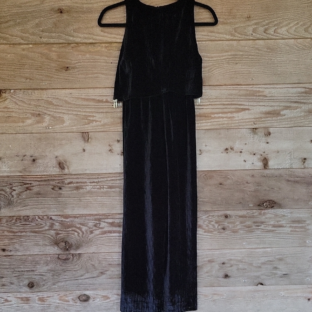 Zara Black Velvet Dress - Picture 5 of 5
